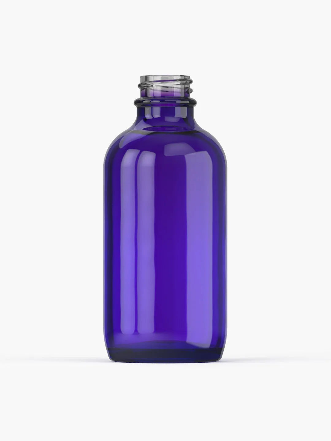 1 oz (30 ml) Purple Boston Glass Bottle