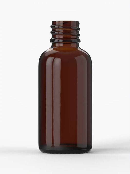 30 ml Euro Dropper Amber Glass Bottle
