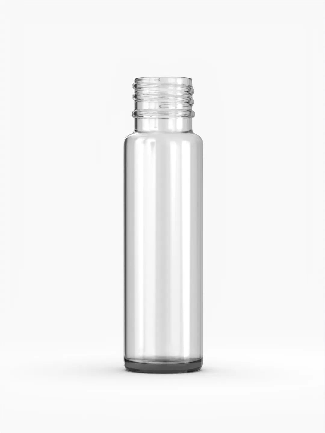 Roll on Clear Glass Bottle